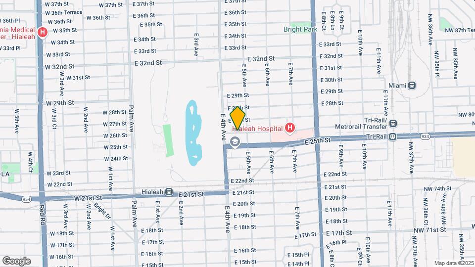 458 E 26th St Map and Location Details