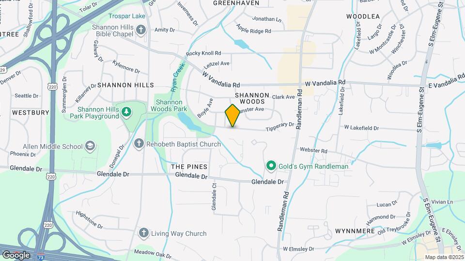 609 Tipperary Dr Map and Location Details