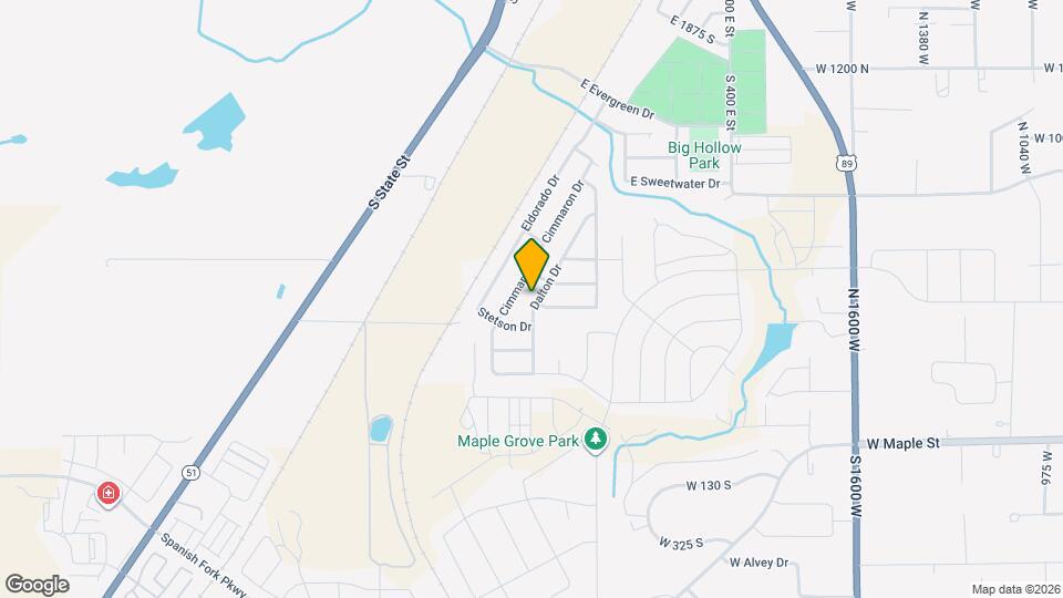 2526 Dalton Dr Map and Location Details