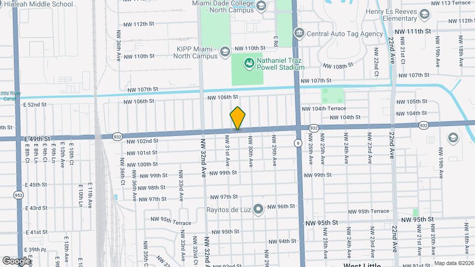 3051 NW 102nd St Map and Location Details