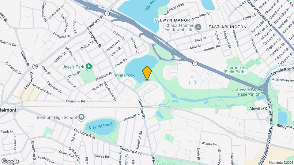 42 Pond St Mapa y Detalles de la Ubicación