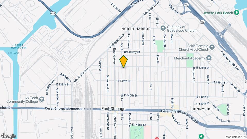 3807 S Ivy St Map and Location Details