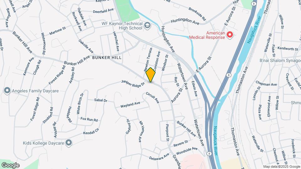 303 Bunker Hill Ave Map and Location Details