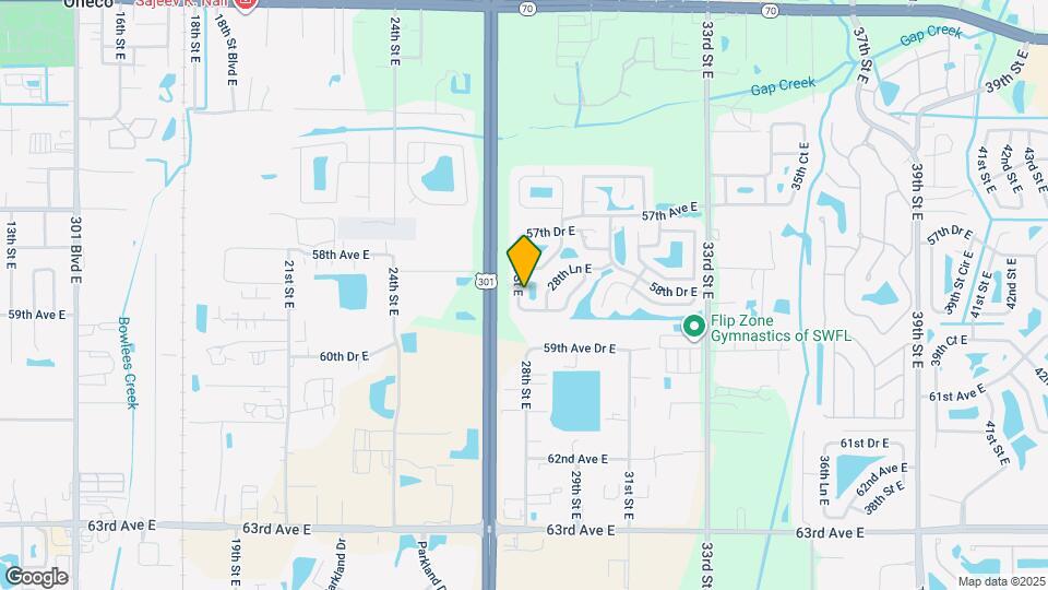 5811 28th St E Mapa y Detalles de la Ubicación