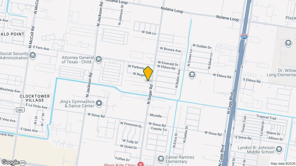 1203 W Heritage Dr, Unit 1 Map and Location Details
