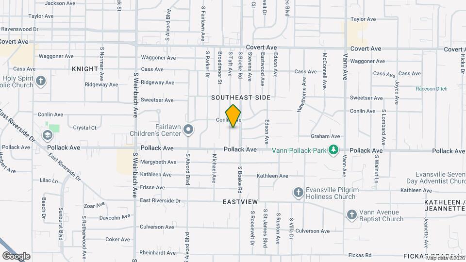 1916 S Taft Ave Map and Location Details