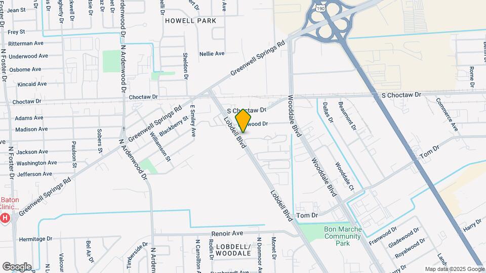 Ardendale Oaks Apartments Map and Location Details