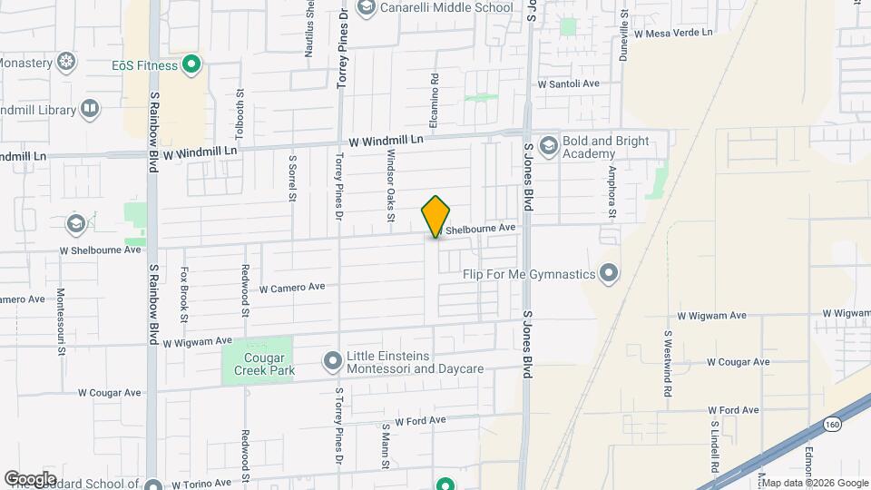 8315 Hunter Brook St Map and Location Details