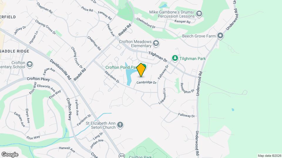 1998 Cambridge Dr Map and Location Details