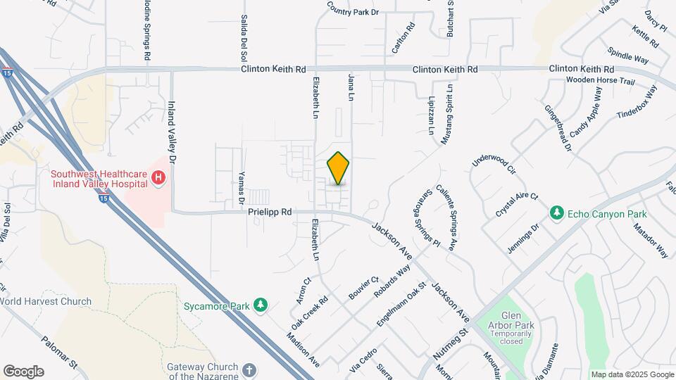 24870 Padre Ct Map and Location Details