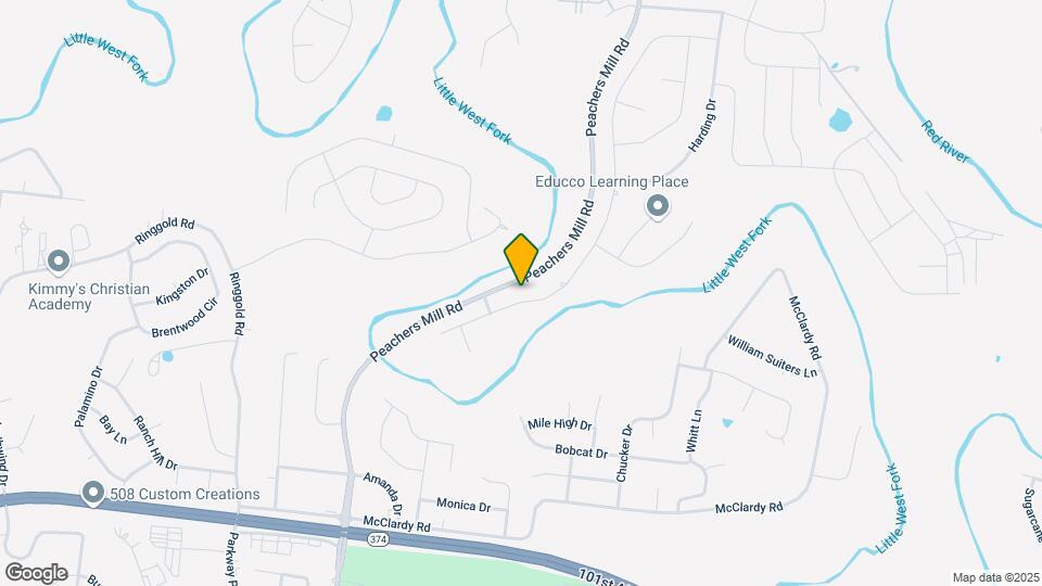1452 Buchanon Dr Map and Location Details