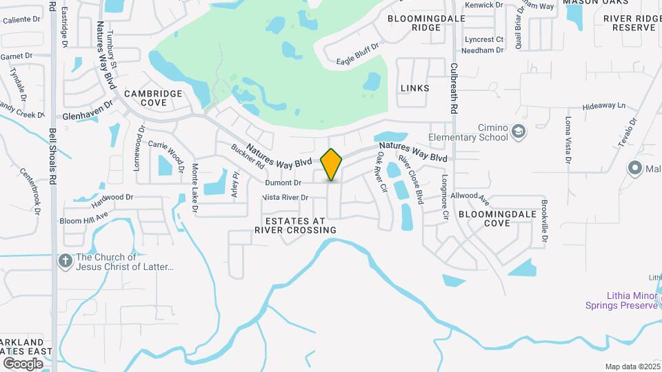 1902 River Crossing Dr Mapa y Detalles de la Ubicación