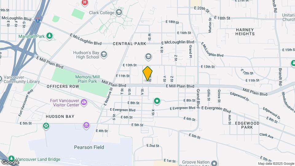 2210 E Mill Plain Blvd Mapa y Detalles de la Ubicación