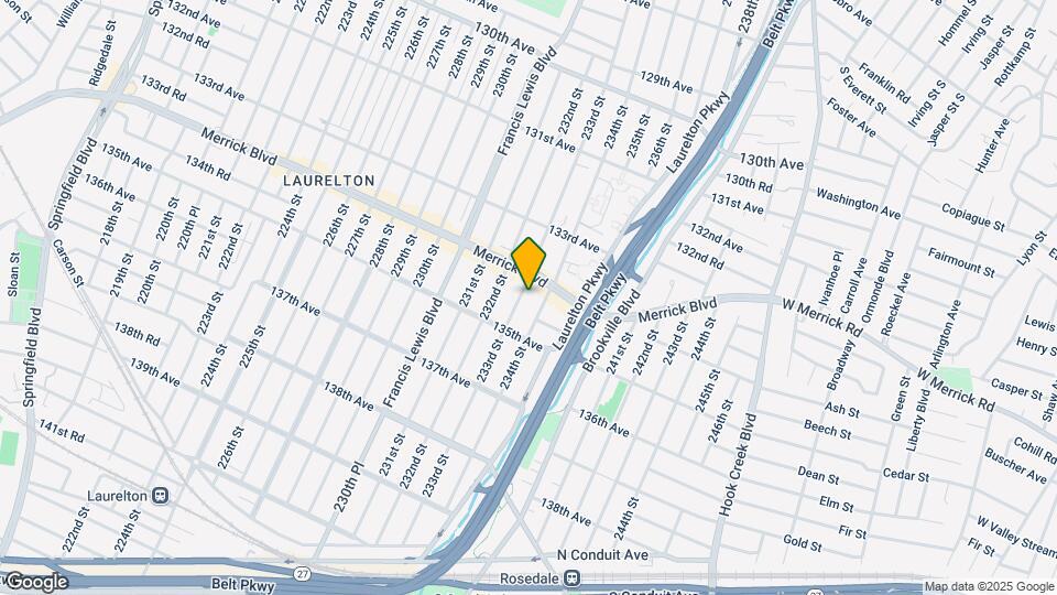 134-21 233rd St Map and Location Details
