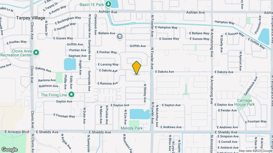 5937 E Ramona Ave - Single Family Home Map and Location Details