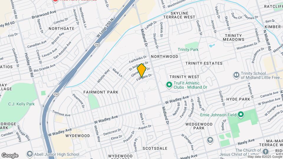 4503 Fairgate Dr Map and Location Details