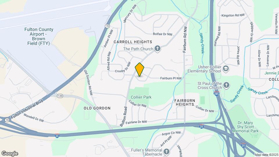 3593 Adkins Rd NW Map and Location Details