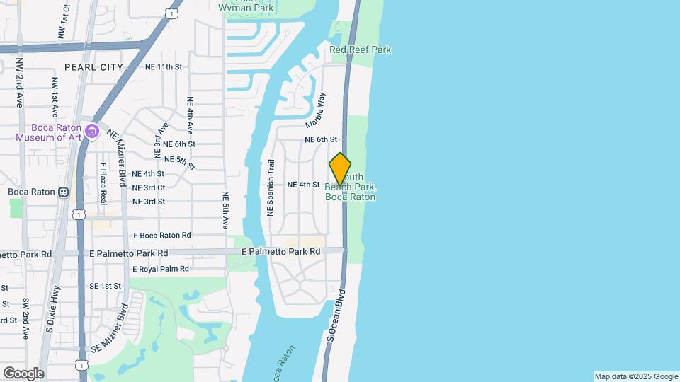 365 N Ocean Blvd Map and Location Details