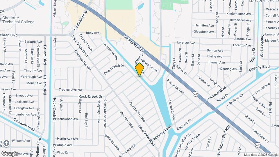 2220 Broad Ranch Dr Map and Location Details