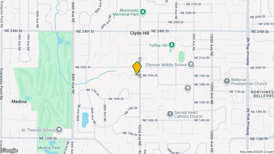 9160 NE 19th St Map and Location Details