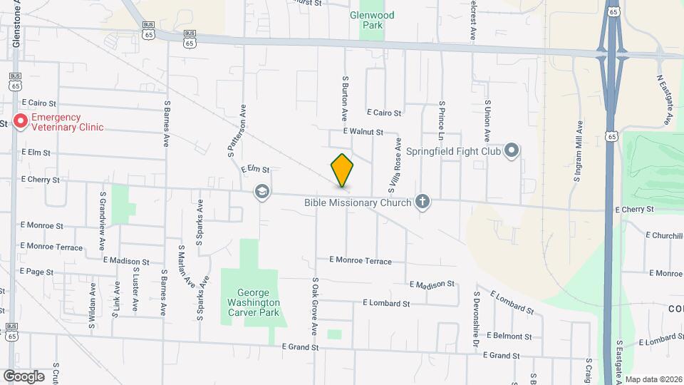 2643 E Cherry St Map and Location Details