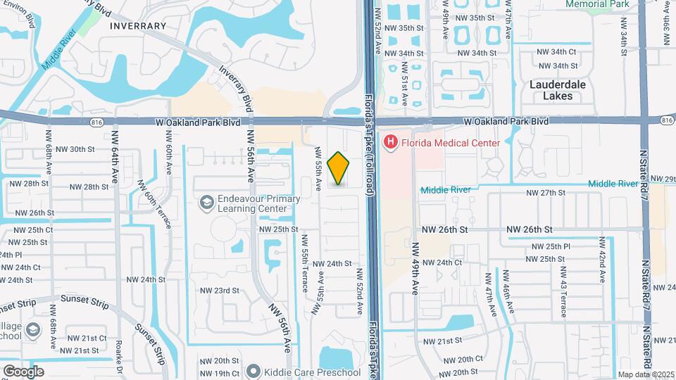 5327 NW 27th St Map and Location Details