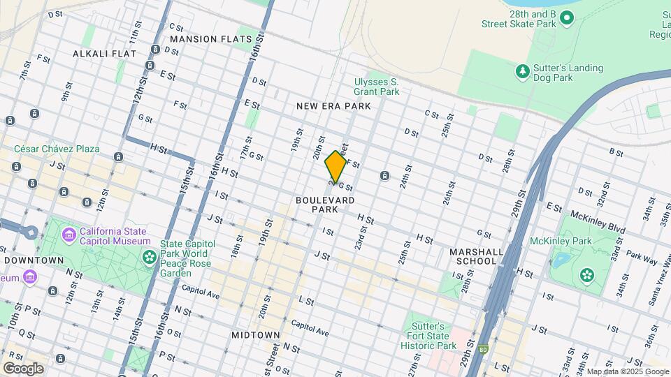 701 21st St Mapa y Detalles de la Ubicación