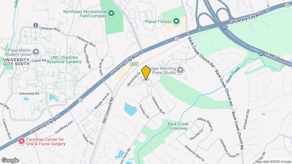 Room in Townhome on Derryrush Ave Map and Location Details