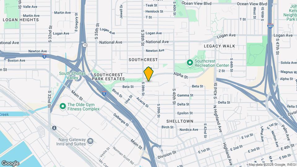 3822-3832 Beta St Map and Location Details