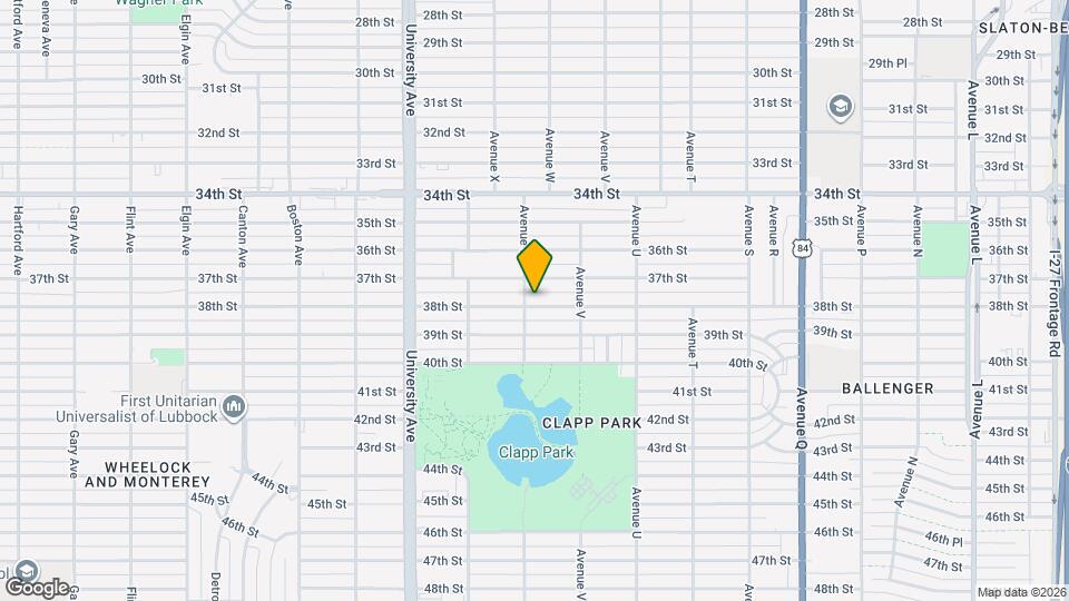 2218 38th St Map and Location Details