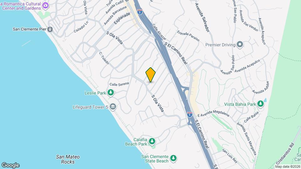 173 W Avenida Alessandro Map and Location Details