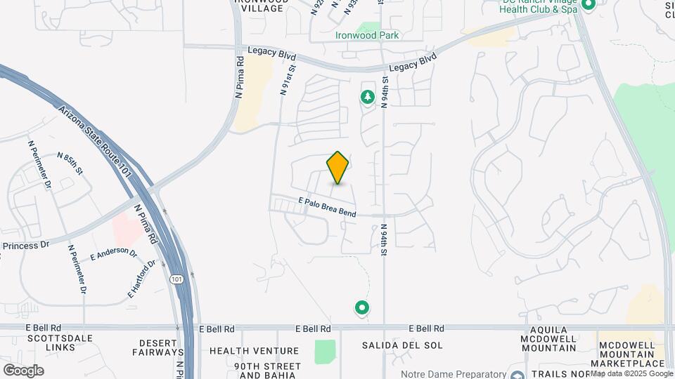 17725 N 93rd St Map and Location Details