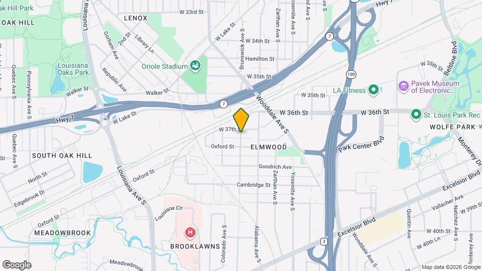 3706 Brunswick Ave S Map and Location Details
