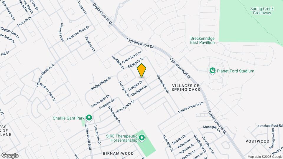 4931 Tealgate Dr Map and Location Details