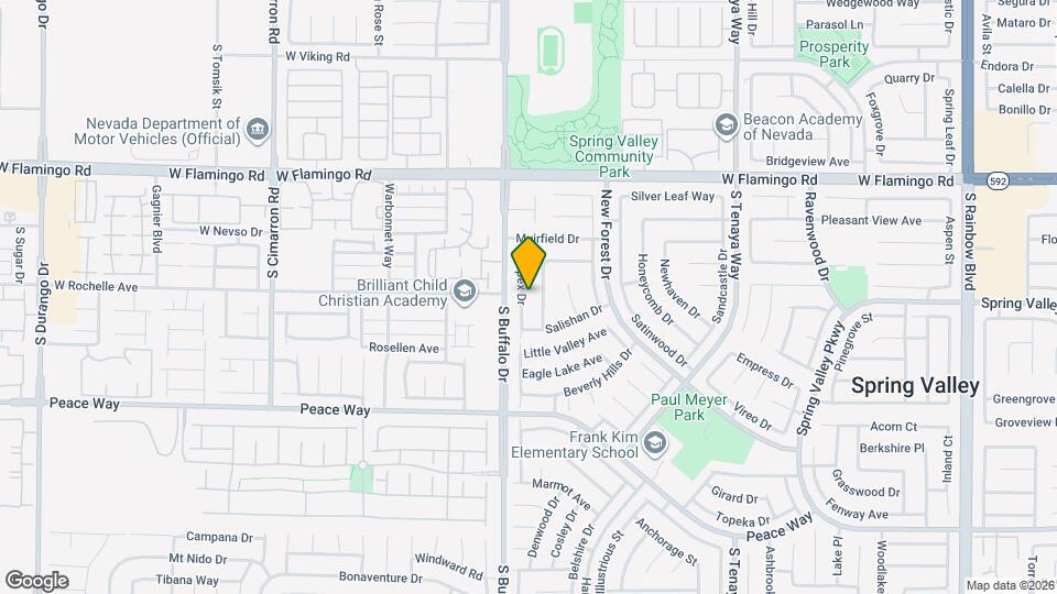 4308 Apex Dr Map and Location Details