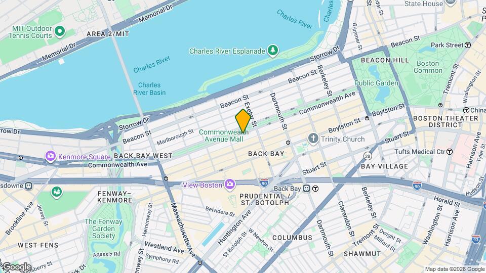 220 Commonwealth Ave, Unit 2 Mapa y Detalles de la Ubicación