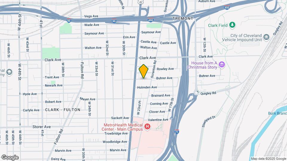 2227 Althen Ave Map and Location Details