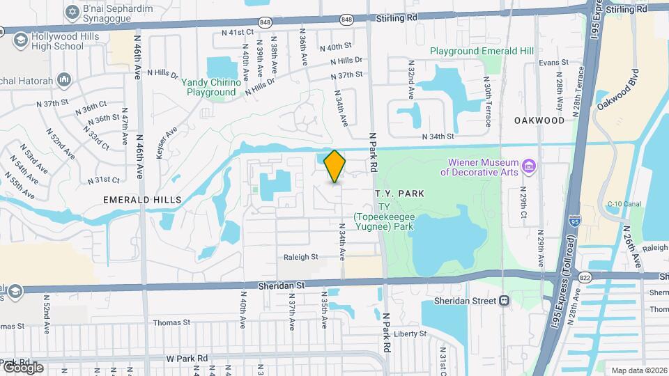 3446 Oak Dr Map and Location Details
