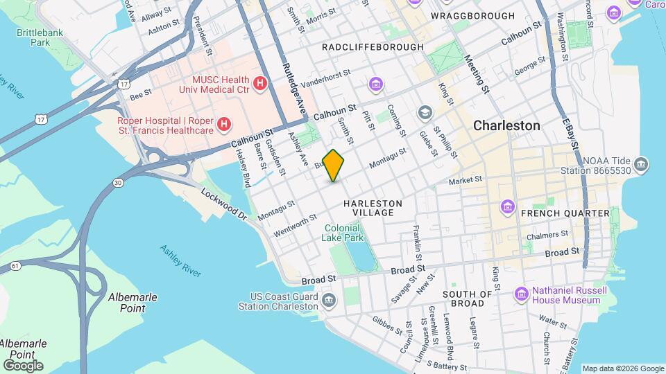 43 Montagu St, Unit B Map and Location Details