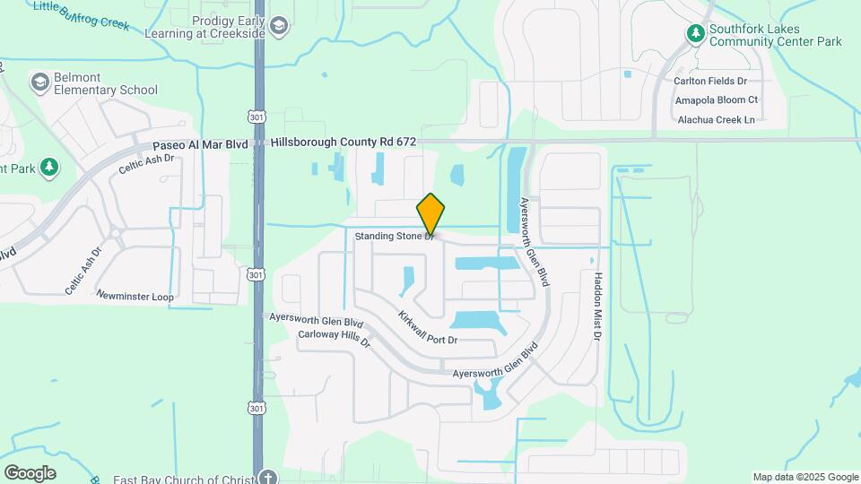 10710 Standing Stone Dr Mapa y Detalles de la Ubicación