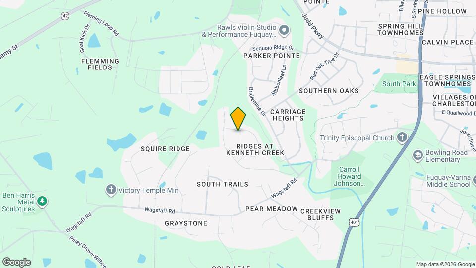 1004 Magnolia Farm Wy Mapa y Detalles de la Ubicación