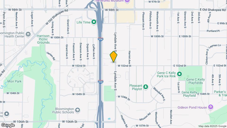 10152 Lyndale Ave S Map and Location Details