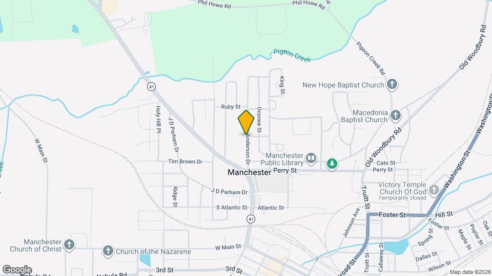 614 Max Anderson Dr Mapa y Detalles de la Ubicación