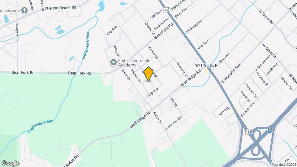 3427 Stovall St Map and Location Details