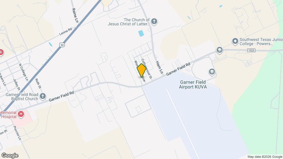 109 Weeping Willow Map and Location Details