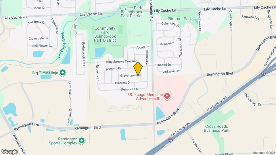 547 Greystone Ln Map and Location Details