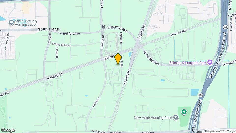 2061 Fannin Station N Map and Location Details