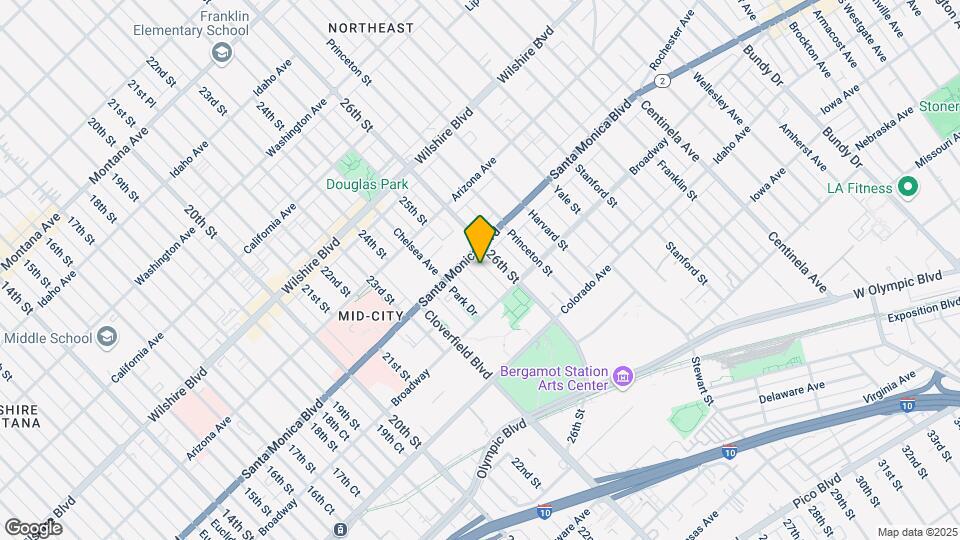 1419 25th St Mapa y Detalles de la Ubicación