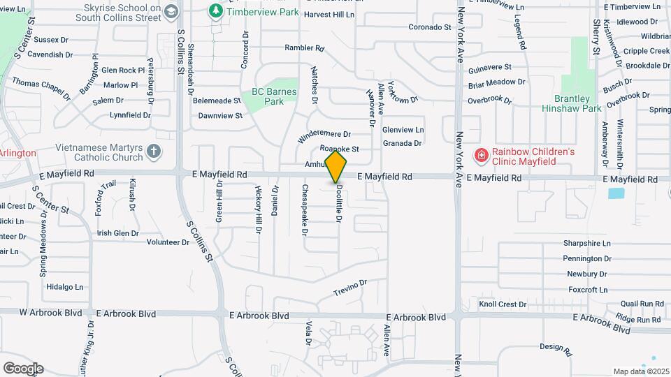 3406 Doolittle Dr Map and Location Details