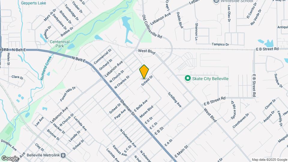 2133 Scheel St Map and Location Details